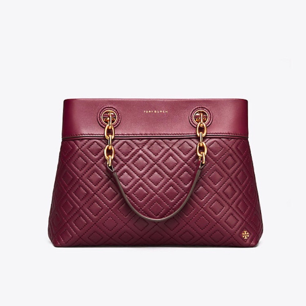 Tory Burch Fleming triple compartment tote